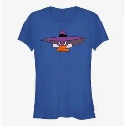 Coupon 🎁 Disney Darkwing Duck Darkwing Bighead ⌛ Girls T-Shirt ✔️ -Dressup Outfits Shop 17329194 hi