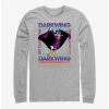 Wholesale ⌛ Disney Darkwing Duck Darkwing Box Long Sleeve T-Shirt 🤩