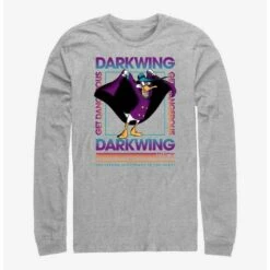Wholesale ⌛ Disney Darkwing Duck Darkwing Box Long Sleeve T-Shirt 🤩