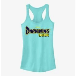 Cheapest ⌛ Disney Darkwing Duck Darkwing Logo Girls Tank 🌟