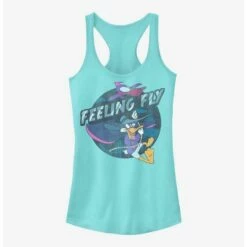 Flash Sale 😀 Disney Darkwing Duck Darwing Fly 👍 Girls Tank ❤️