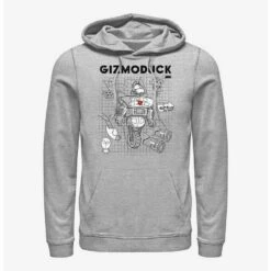 Budget ⌛ Disney Ducktales Gizomoduck Schematic Hoodie ✔️