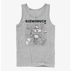 Budget ✨ Disney Ducktales Gizomoduck Schematic Tank 🧨