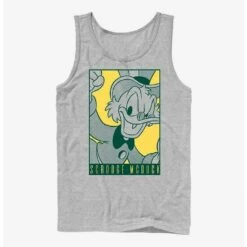 New 🛒 Disney Ducktales Pop Poster Scrooge Tank 🔥