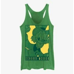 Cheapest ⭐ Disney Ducktales Pop Poster Scrooge Raw Edge 😍 Girls Tank ✔️