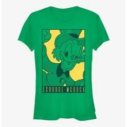 Hot Sale ✨ Disney Ducktales Pop Poster Scrooge 🌟 Girls T-Shirt ✔️