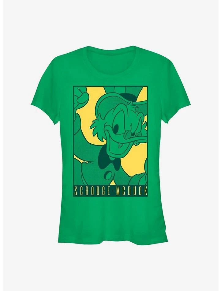 Hot Sale ✨ Disney Ducktales Pop Poster Scrooge 🌟 Girls T-Shirt ✔️ 1 Hot Sale ✨ Disney Ducktales Pop Poster Scrooge 🌟 Girls T-Shirt ✔️
