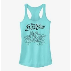 Brand new ✔️ Disney Ducktales Tie Dye Tales 🔔 Girls Tank ⭐