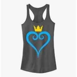 Brand new ✨ Disney Kingdom Hearts Heart And Crown ⌛ Girls Tank 🛒