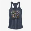 Discount ⌛ Disney Kingdom Hearts Heart Frame Girls Tank 🤩