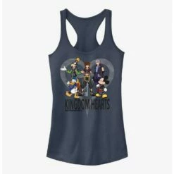 Discount ⌛ Disney Kingdom Hearts Heart Frame Girls Tank 🤩