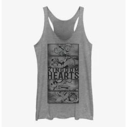 Coupon ⭐ Disney Kingdom Hearts Character Panels Kingdom ⭐ Girls Tank ⭐