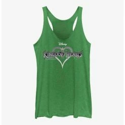 Best Sale ⌛ Disney Kingdom Hearts Kingdom Logo 🎁 Girls Tank ⌛