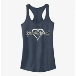 Promo 💯 Disney Kingdom Hearts Logo 👍 Girls Tank ✨