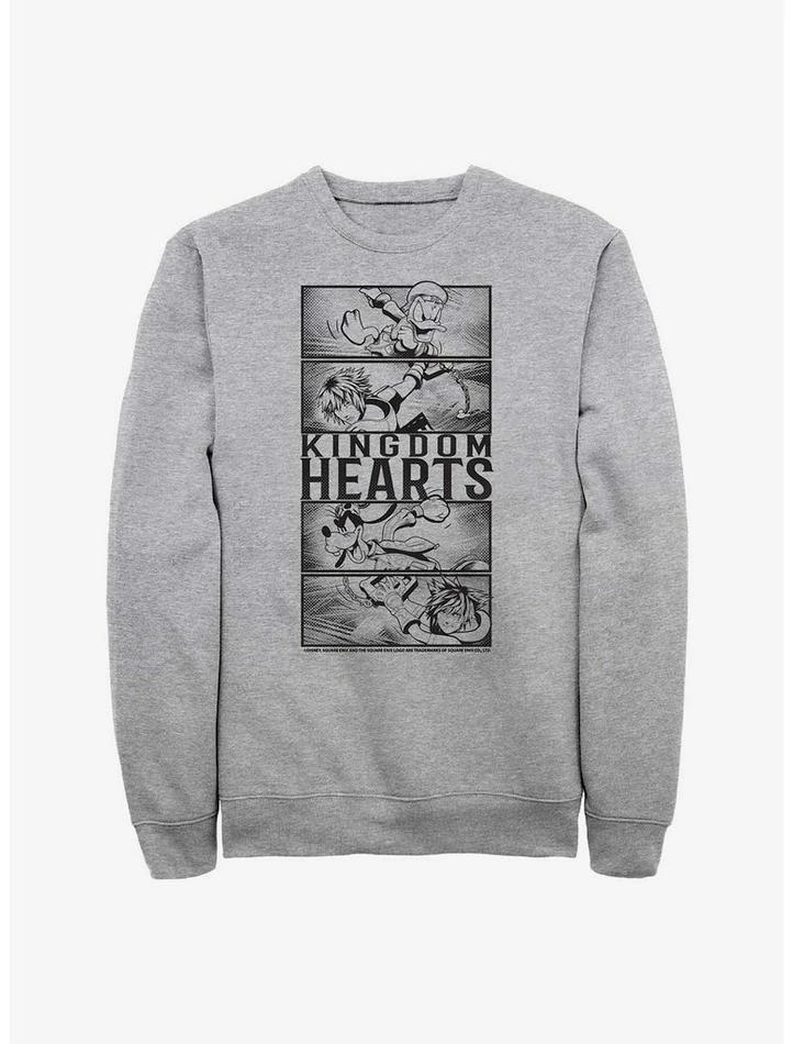 Best Pirce ๐งจ Disney Kingdom Hearts Character Panels Kingdom Crew Sweatshirt ๐ 1 Best Pirce ๐งจ Disney Kingdom Hearts Character Panels Kingdom Crew Sweatshirt ๐