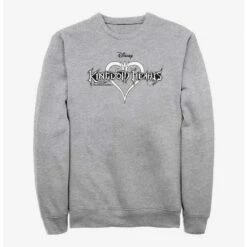 Best Pirce ⌛ Disney Kingdom Hearts Logo Crew Sweatshirt 😉