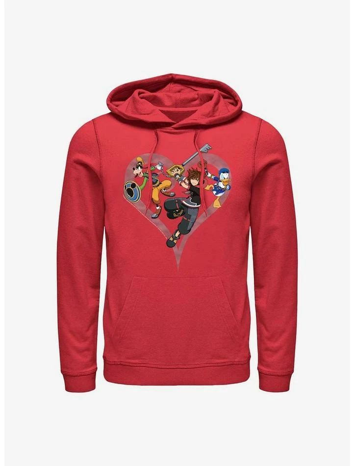Best Sale ❤️ Disney Kingdom Hearts Sora Goofy Donald Hoodie 😀 1 Best Sale ❤️ Disney Kingdom Hearts Sora Goofy Donald Hoodie 😀