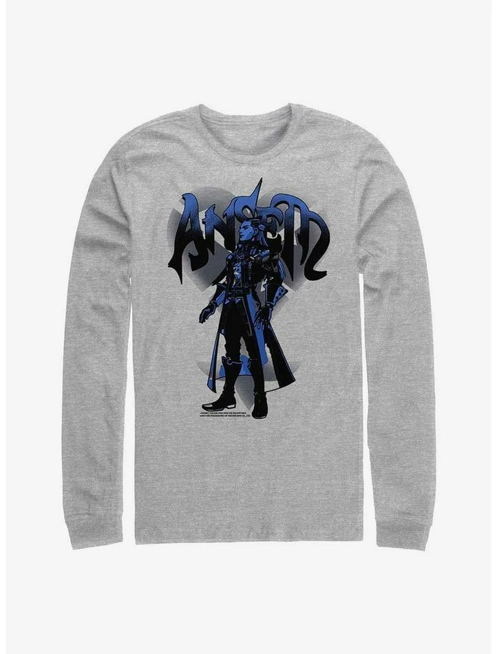 Promo 👏 Disney Kingdom Hearts Ansem Long-Sleeve T-Shirt ⌛ 1 Promo 👏 Disney Kingdom Hearts Ansem Long-Sleeve T-Shirt ⌛
