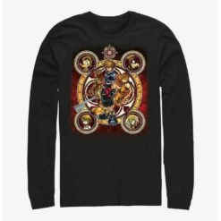 Flash Sale 👍 Disney Kingdom Hearts Group Circle Kingdom Long-Sleeve T-Shirt 🔥