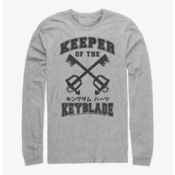 Best Sale ✨ Disney Kingdom Hearts Keyblade Keeper Long-Sleeve T-Shirt 😉