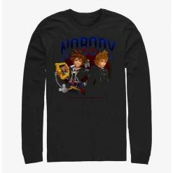 Hot Sale 💯 Disney Kingdom Hearts Nobody Frame Long-Sleeve T-Shirt 🤩