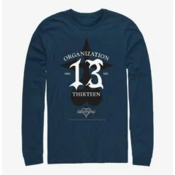 Wholesale 👏 Disney Kingdom Hearts Organization Thirteen Long-Sleeve T-Shirt ⭐