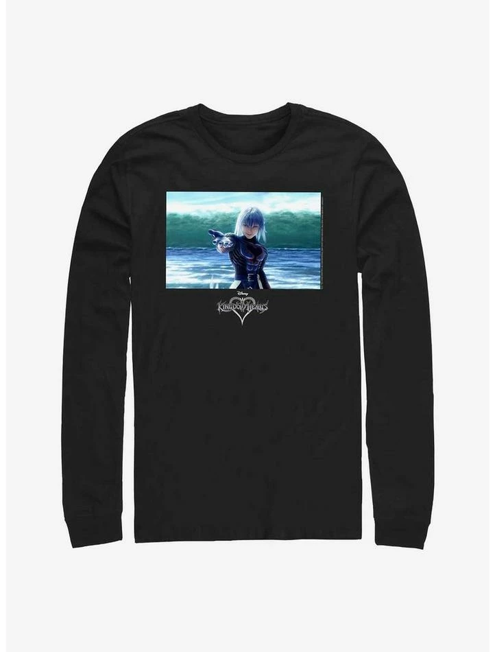 Budget ⭐ Disney Kingdom Hearts Riku In Water Long-Sleeve T-Shirt ❤️ 1 Budget ⭐ Disney Kingdom Hearts Riku In Water Long-Sleeve T-Shirt ❤️