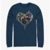 Coupon 💯 Disney Kingdom Hearts Sora Goofy Donald Long-Sleeve T-Shirt 🛒