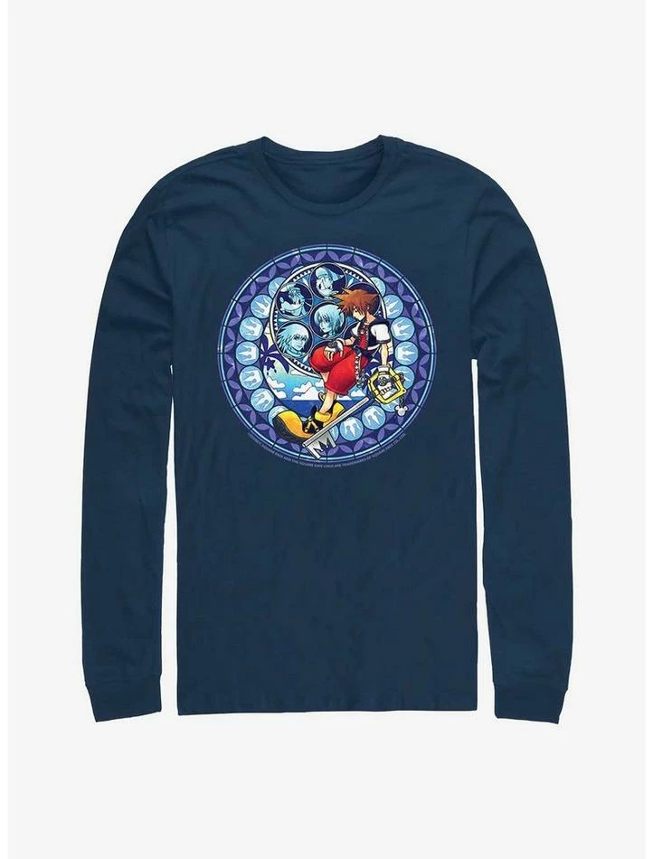 Wholesale ✨ Disney Kingdom Hearts Stained Glass Sora Long-Sleeve T-Shirt ✨ 1 Wholesale ✨ Disney Kingdom Hearts Stained Glass Sora Long-Sleeve T-Shirt ✨