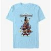 New ✔️ Disney Kingdom Hearts Group With Logo T-Shirt 👍