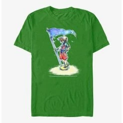 Cheapest 🎉 Disney Kingdom Hearts Sora With Flag T-Shirt 🔔 -Dressup Outfits Shop 17335840 hi