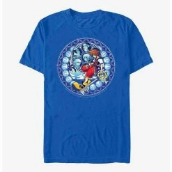 Budget 🔥 Disney Kingdom Hearts Stained Glass Sora T-Shirt 👏