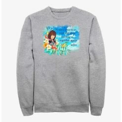 Brand new ✨ Disney Kingdom Hearts Kairi Floral Crew Sweatshirt 👍