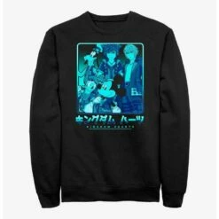 Best Pirce 🎁 Disney Kingdom Hearts Keyblade Characters Characters Sweatshirt 🧨