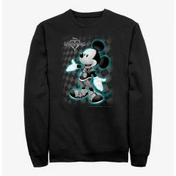 Coupon ⌛ Disney Kingdom Hearts Mickey Pose Crew Sweatshirt ❤️
