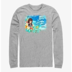 Brand new 🎉 Disney Kingdom Hearts Kairi Floral Long-Sleeve T-Shirt ✨