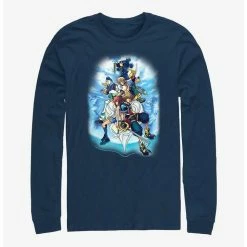 Coupon 🤩 Disney Kingdom Hearts Sky Group Long-Sleeve T-Shirt 🎉