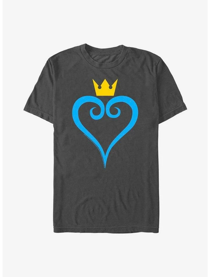 Best deal π Disney Kingdom Hearts Heart And Crown T-Shirt π 3 Best deal π Disney Kingdom Hearts Heart And Crown T-Shirt π - Image 3