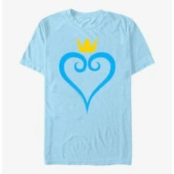 Best deal 😍 Disney Kingdom Hearts Heart And Crown T-Shirt 😉
