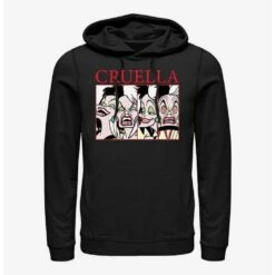 Best deal ✨ Disney Cruella Cruel Expressions Hoodie 💯