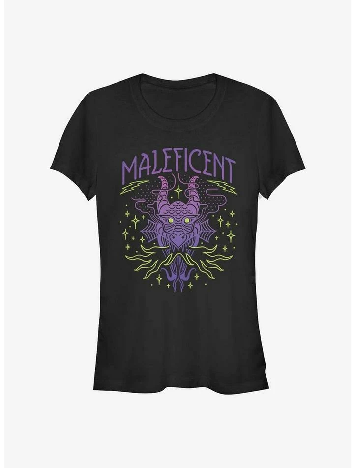 Outlet 😀 Disney Maleficent Dragon Back Girls T-Shirt ⭐ 1 Outlet 😀 Disney Maleficent Dragon Back Girls T-Shirt ⭐