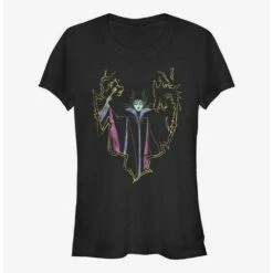 Coupon 🔥 Disney Maleficent Drawn Out 😉 Girls T-Shirt ⭐