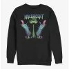 New ✨ Disney Maleficent Mal Rock Solid Sweatshirt 🧨