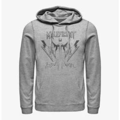 Promo ✔️ Disney Maleficent Mal Solid Outline Rock Hoodie 😀