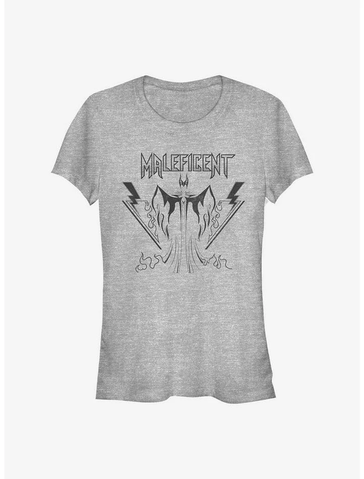 Discount ❤️ Disney Maleficent Mal Solid Outline Rock 👏 Girls T-Shirt 👍 1 Discount ❤️ Disney Maleficent Mal Solid Outline Rock 👏 Girls T-Shirt 👍
