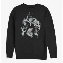 Best Pirce ❤️ Disney Villains Villain Heads Sweatshirt ✨