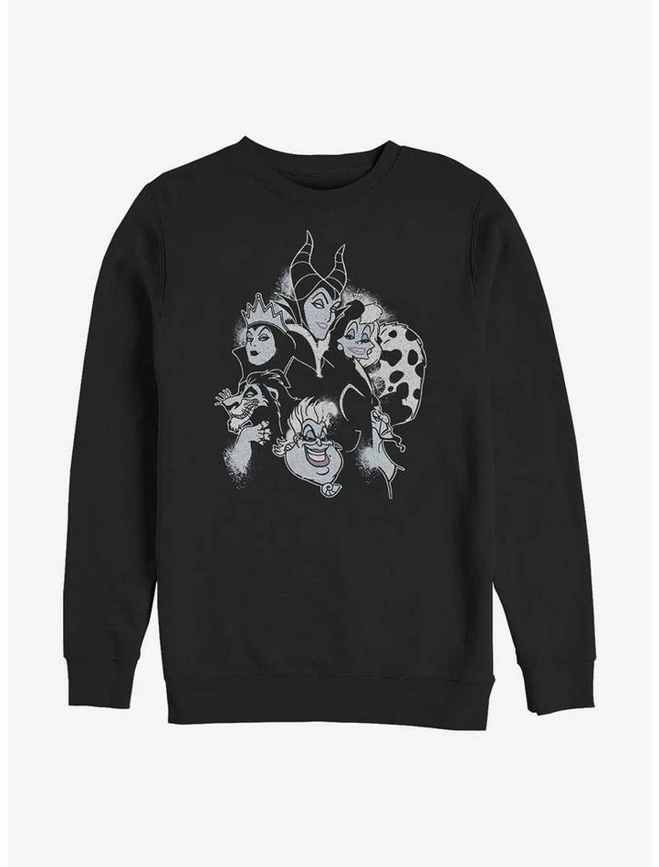 Best Pirce ❤️ Disney Villains Villain Heads Sweatshirt ✨ 1 Best Pirce ❤️ Disney Villains Villain Heads Sweatshirt ✨