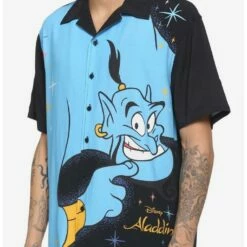 Discount 🎉 Our Universe Disney Aladdin Genie Woven Button-Up 🤩