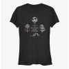 Cheapest 🛒 Disney The Nightmare Before Christmas Heads Up T-Shirt ⭐