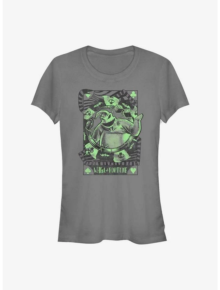 Outlet 🎁 The Nightmare Before Christmas Oogie Boogie Wheel Of Fortune T-Shirt ✔️ 1 Outlet 🎁 The Nightmare Before Christmas Oogie Boogie Wheel Of Fortune T-Shirt ✔️